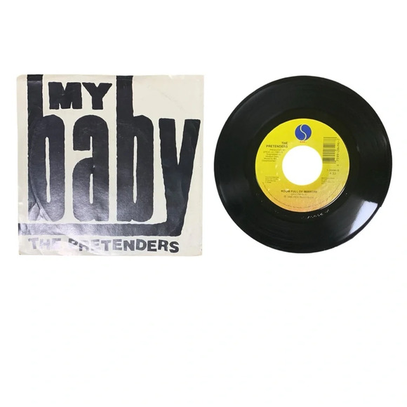 Vintage The Pretenders: My Baby 7” Single Vinyl - Picture 6 of 8
